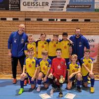 D1 des SC Bernburg gewinnt Hallenturnier in Piesteritz