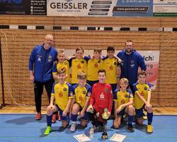 D1 des SC Bernburg gewinnt Hallenturnier in Piesteritz